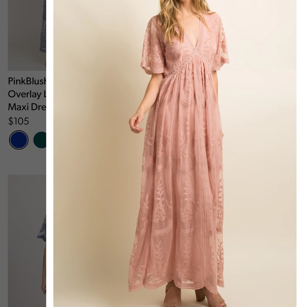 Woman Maternity maxi dress